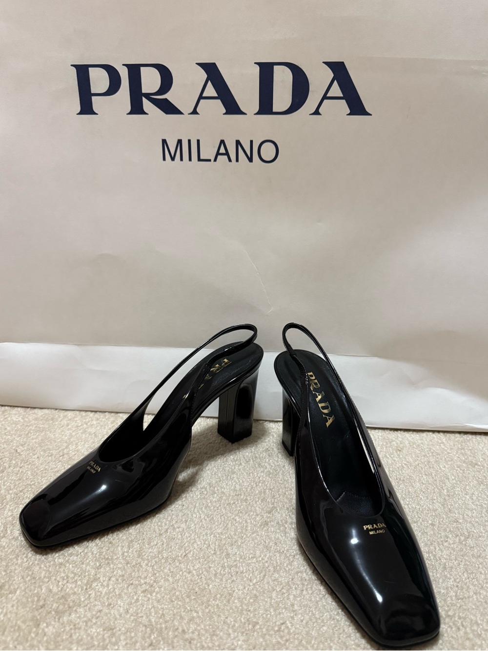 Prada Mule Heels